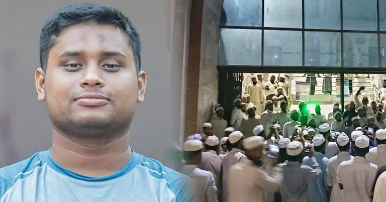 হাসনাত আবদুল্লাহ ও কাওমি শিক্ষার্থীরা